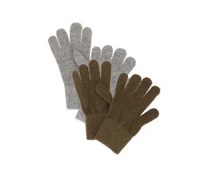 CeLaVi Gants 'Magic' gris / kaki, Taille S-M