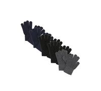 CeLaVi Gants 'Magic' gris / noir, Taille M-XL