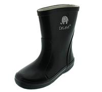 CeLaVi Mixte Enfant Gummistiefel Bottes & Bottines de Pluie, Noir (Black 001), 23 EU