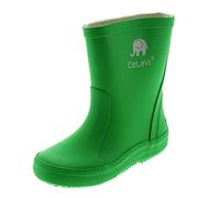 CeLaVi Gummistiefel, Bottes & bottines de pluie mixte enfant, Vert (Green 030), 24 EU