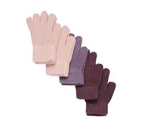 CeLaVi Gants 'Magic' marron châtaigne / mauve / rose, Taille S-M