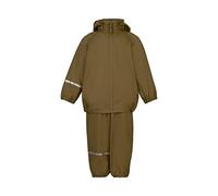 Celavi Set de Rainwear Basic-Recycle PU Ensemble de vêtements de Pluie, Nutria, 100 Mixte Enfant