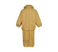 Celavi Set de Rainwear Basic-Recycle PU Ensemble de vêtements de Pluie, Rotin, 100 Mixte Enfant