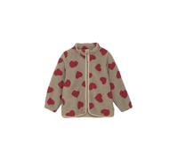 CeLaVi Veste mi-saison 'Fleece Jacket' brocart / rouge, Taille 90