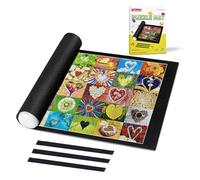 Celawork Tapis de puzzle 1000 pcs,Tapis de puzzle pour les amateurs de puzzle,Convient pour les puzzles de 1000 à 500,Fonctionne avec planche de puzzle mat001