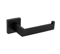 Celbon Porte-Serviettes Mural en Acier Inoxydable SUS304, Fini Noir, Support de Porte-Serviettes pour Salle de Bains et Cuisine Noir Un Porte Papier-toillette