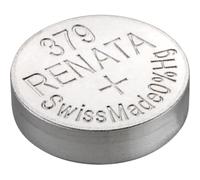 Celdas Renata batterie en argent avec Suisse 1,55 Volt batterie et 379 (SR521SW)