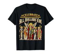 Celebrate All Hallows' Eve Catholic Christian Saints T-Shirt