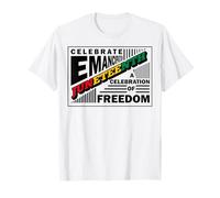 Celebrate Emancipation Juneteenth Freedom Hommes Femmes Garçon Fille T-Shirt