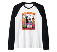 Celebrate Grim Reaper Sarcastic Retro Funny Adult Humor Manche Raglan