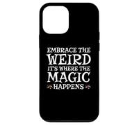 Celebrate The Weirdness, Funky, Strange and Uplifting Vibe Coque pour iPhone 12 Mini