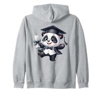 Célébration académique du diplôme d'études supérieures Panda Mignon Sweat à Capuche