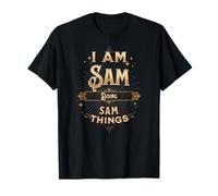Célébration Amusante de I Am Sam Doing Sam Things T-Shirt