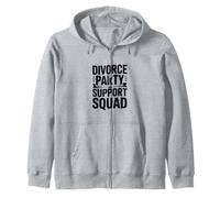 Célébration Amusante de l'équipe de Soutien à Une fête de Divorce Sweat à Capuche
