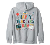 Célébration Colorée de la Journée des Enseignants Sweat à Capuche