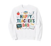 Célébration Colorée de la Journée des Enseignants Sweatshirt