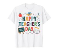 Célébration Colorée de la Journée des Enseignants T-Shirt