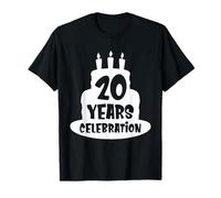 Célébration de 20 Ans - Événement, Anniversaire ou Anniversaire T-Shirt