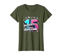Célébration de Cadeau d'anniversaire 15 Ans et déjà génial T-Shirt, Femme, Olive, L