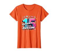Célébration de Cadeau d'anniversaire 15 Ans et déjà génial T-Shirt, Femme, Orange, 3XL