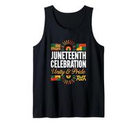 Célébration de Juneteenth : Unité et Fierté Culturelle Débardeur
