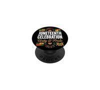 Célébration de Juneteenth : Unité et Fierté Culturelle PopSockets PopGrip Adhésif