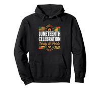 Célébration de Juneteenth : Unité et Fierté Culturelle Sweat à Capuche