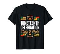 Célébration de Juneteenth : Unité et Fierté Culturelle T-Shirt