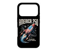 Célébration de la 250e édition de la Vintage Space Race Americana Rocket Coque pour iPhone 17 Pro