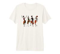 Célébration de la Danse Traditionnelle Africaine T-Shirt Haut de Gamme