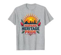 Célébration de la fierté culturelle des Hommes du Mois du Patrimoine h T-Shirt, Homme, Gris Chiné, S