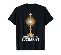 Célébration de l'Eucharistie Catholique Monstrance T-Shirt