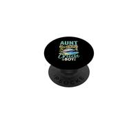 Célébration de Vacances pour Tante de l'anniversaire d'un garçon de croisière PopSockets PopGrip Adhésif