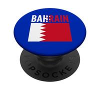 Célébration d'identité Nationale du Drapeau de Bahreïn PopSockets PopGrip Adhésif