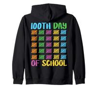 Célébration du 100e Jour d'école coloré Sweat à Capuche