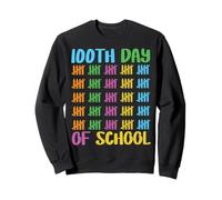 Célébration du 100e Jour d'école coloré Sweatshirt