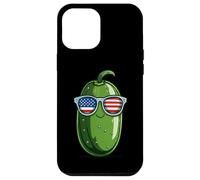 Célébration du 4 Juillet avec ce cornichon américain Amusant Coque pour iPhone 12 Pro Max
