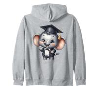 Célébration du diplôme d'études supérieures en Forme d'éléphant Mignon Sweat à Capuche