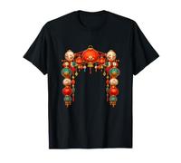 Célébration du Festival des lanternes Chinoises du Nouvel an Lunaire T-Shirt