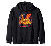 Célébration du feu du Festival de Valence de Las Fallas Sweat à Capuche