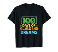 Célébration du Football des 100 Jours de buts et de rêves T-Shirt