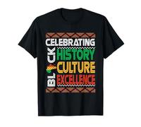 Célébration du Mois de l'histoire des Noirs Afro Africains Hommes Femmes Enfant T-Shirt
