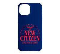 Célébration du Nouveau citoyen américain Coque pour iPhone 15