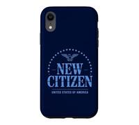 Célébration du Nouveau citoyen américain Coque pour iPhone XR