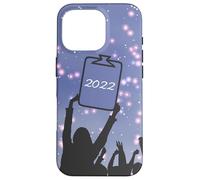 Célébration du Nouvel an 2022 Midnight Greetings Coque pour iPhone 16 Pro