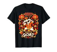 Célébration du Nouvel an Lunaire Chinois Chinois 2027 T-Shirt Graphique avec Valeur
