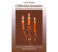 Célébration humaniste Dix prologues pour concertations en loge maçonnique - Patrick Négrier - Detrad - broché - Livre