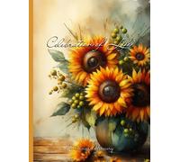 Celebration of Life Memorial Service Funeral Guest Book-Condolences Sign-in Guest Book: Sunflowers Watercolor Illustrated Cover