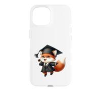 Célébration Universitaire des diplômés de Cute Fox Coque pour iPhone 15