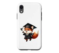 Célébration Universitaire des diplômés de Cute Fox Coque pour iPhone XR